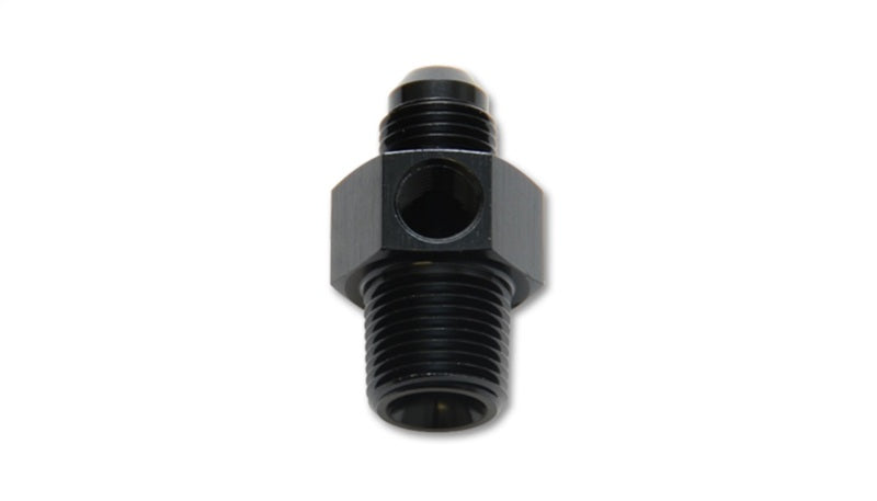 Vibrant 16496 ale to 3/8in NPT Male Union Adapter Fitting w/ 1/8in NPT Port