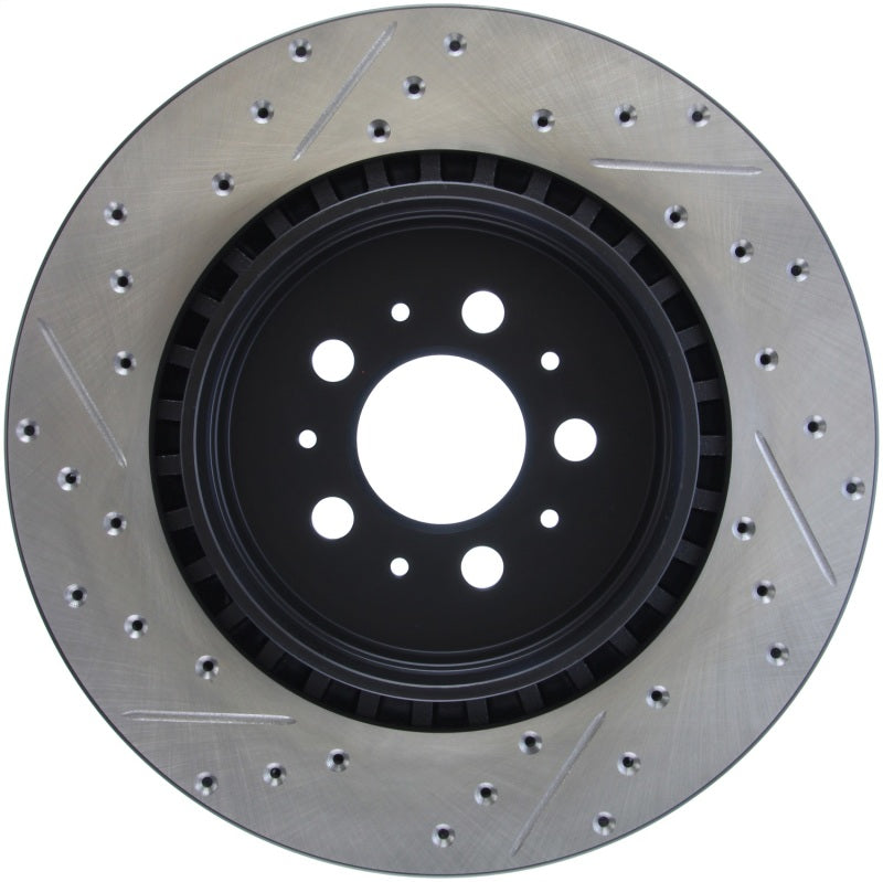 Stoptech 127.39036L Slotted & Drilled Sport Brake Rotor