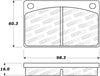 Stoptech 308.0043 Street Brake Pads