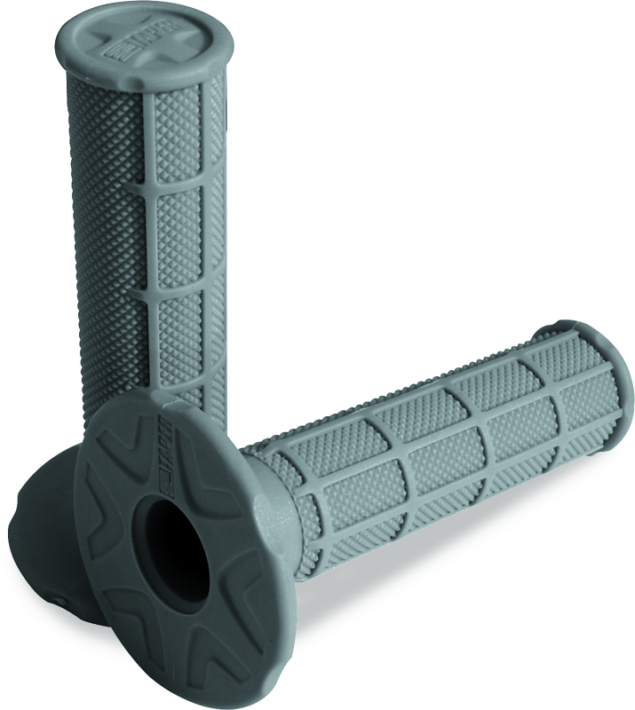 ProTaper 24833 1/2 Waffle Grips - Soft Light Gray