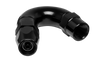 Vibrant 28503 -3AN 150 Degree High Flow Hose End Fitting for PTFE Lined Hose