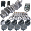 Eagle B14124030 fits Ford 351W 4.000in Crank 6.200in H-Beam -28cc Inv Dome 4.030in Pistons Balanced Assembly