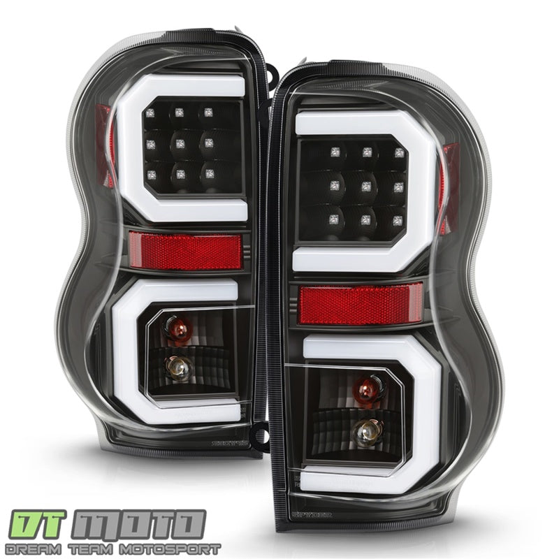 Spyder 5086532 fits Dodge 04-09 Durango LED Tail Lights - Black ALT-YD-DDU04-LE