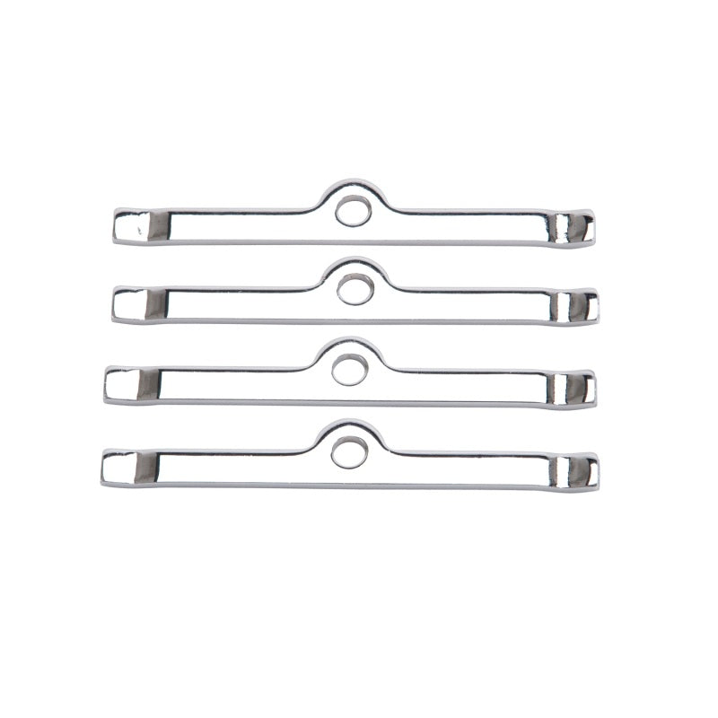 Edelbrock 4404 Chrome Hold Downs 4Pk