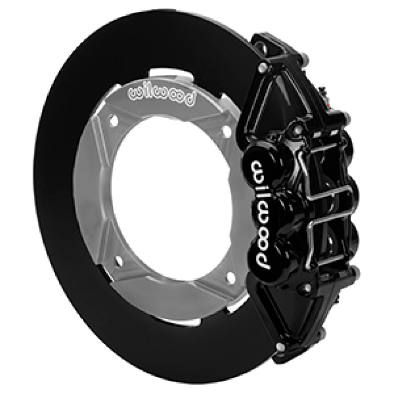 Wilwood 140-16631 2019 Polaris Turbo UTV6 Rear Kit 11.25in - Black