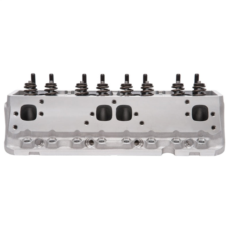 Edelbrock 61255 Cylinder Head Victor Jr fits SBC 23 Deg 220cc Complete for Hydraulic Roller Cam