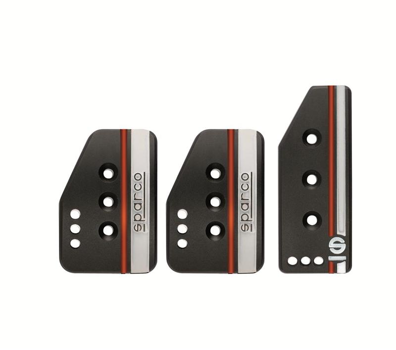 SPARCO 037879IT01 Sparco Pedal Set Settanta Short Silver