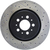 Stoptech 127.39036L Slotted & Drilled Sport Brake Rotor
