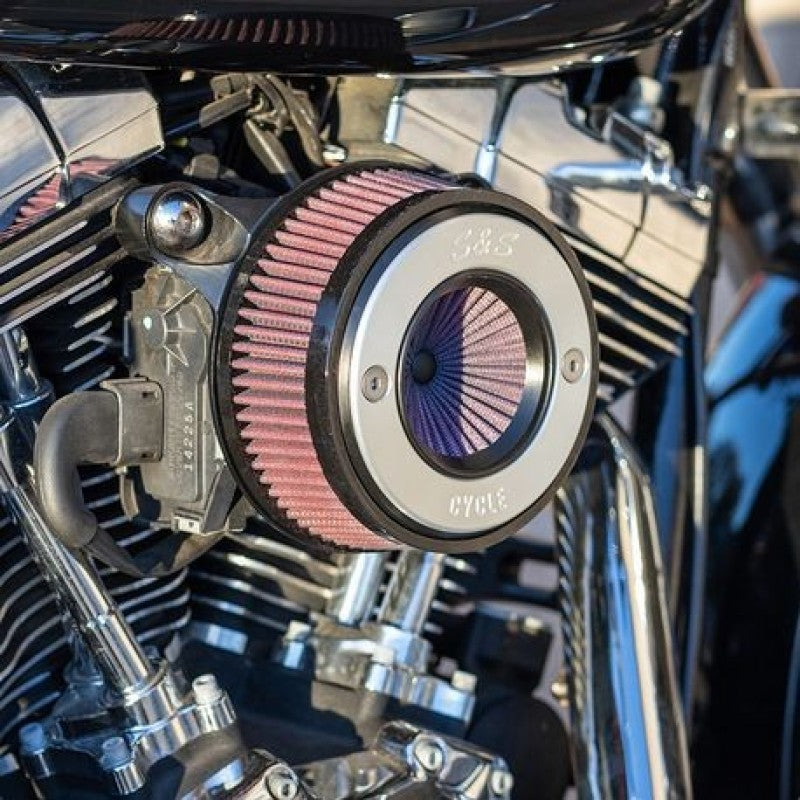 S&S 170-0715A Cycle 08-16 Touring/16-17 Softail Stealth Air Stinger Kit w/ S&S R