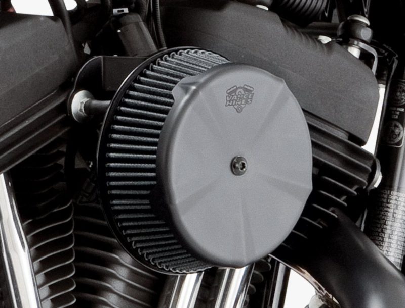 Vance and Hines 71015 Vance & Hines Black Skullcap Intake Cover
