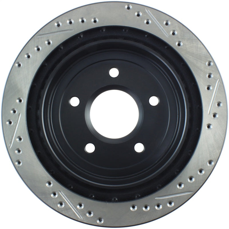 Stoptech 127.62062R 97-10 fits Chevy Corvette Slotted & Drilled Rear Right Rotor