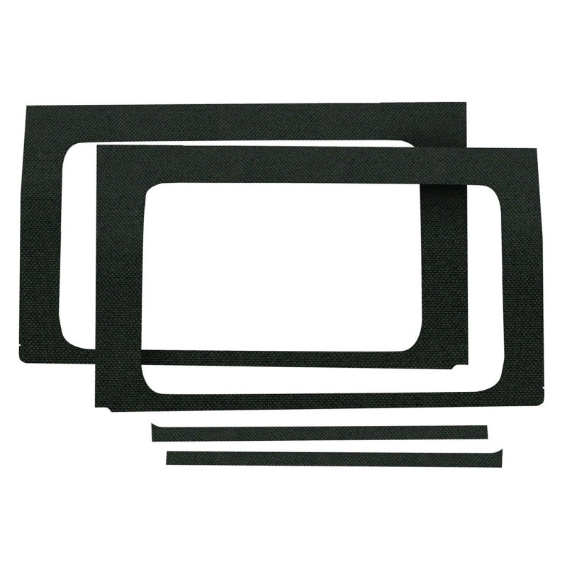DEI 50173 fits Jeep 18-23 Wrangler JL 4-Door Boom Mat Rear Side Window Trim - 4