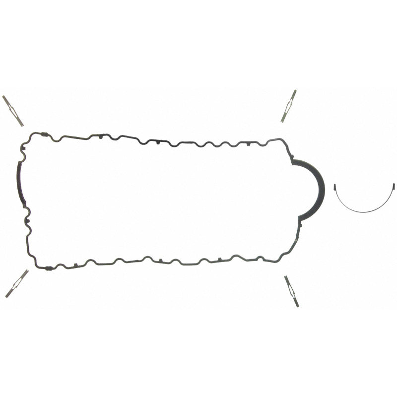 Fel-Pro OS30634R Oil Pan SnapUps Included for OS 30634 R Engine Oil Pan Gasket Set PermaDry molded rubber