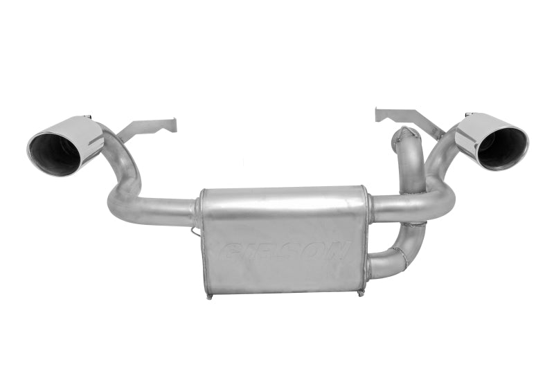 Gibson 98023 2015 fits Polaris RZR S 900 Base 2.25in Dual Exhaust - Stainless