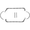 Fel-Pro OS30236 OS 30236 Engine Oil Pan Gasket Set 16 Bolt Hole Multi Piece Gasket