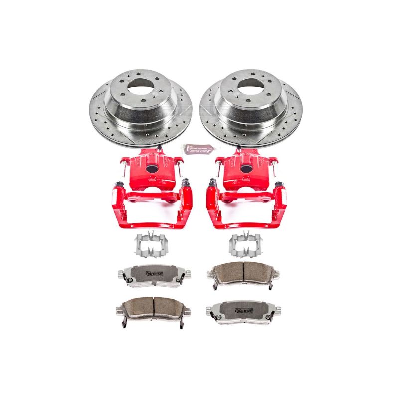 PowerStop KC2050 fits Buick Rainier Rear Z26 Street Warrior Brake Kit w/Calipers