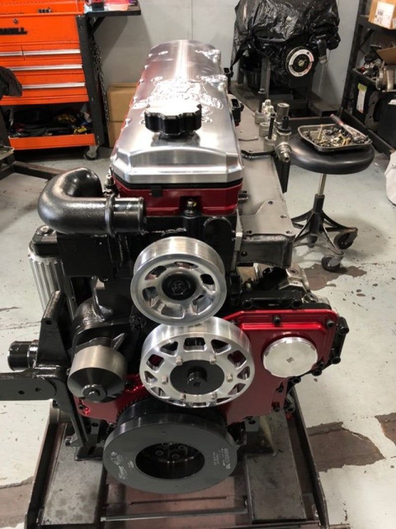 Industrial Injection 24FC09 fits Dodge 07-18 Cummins 5.9L/6.7L Common Rail Billet Pulley Kit