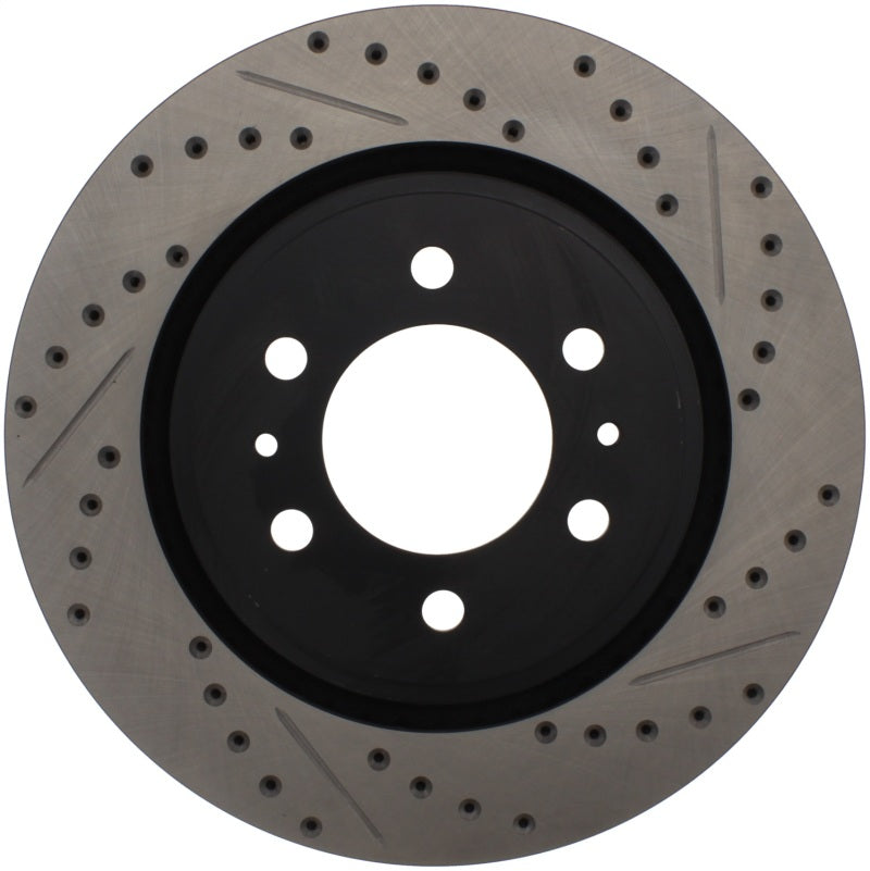 Stoptech 127.65119R Slotted & Drilled Sport Brake Rotor