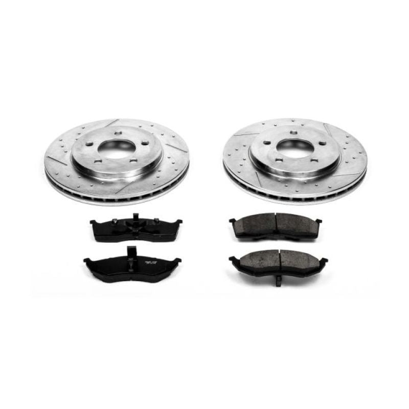 PowerStop K2140 fits Chrysler Grand Voyager Front Z23 Evolution Sport Brake Kit