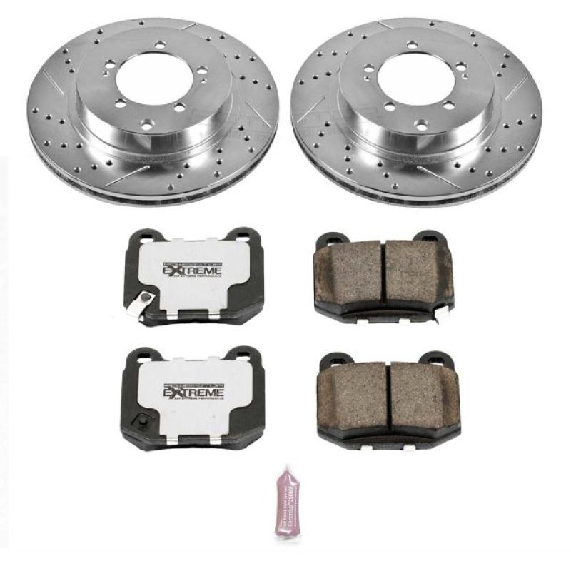 PowerStop K156-26 03-06 fits Mitsubishi Lancer Rear Z26 Street Warrior Brake Kit