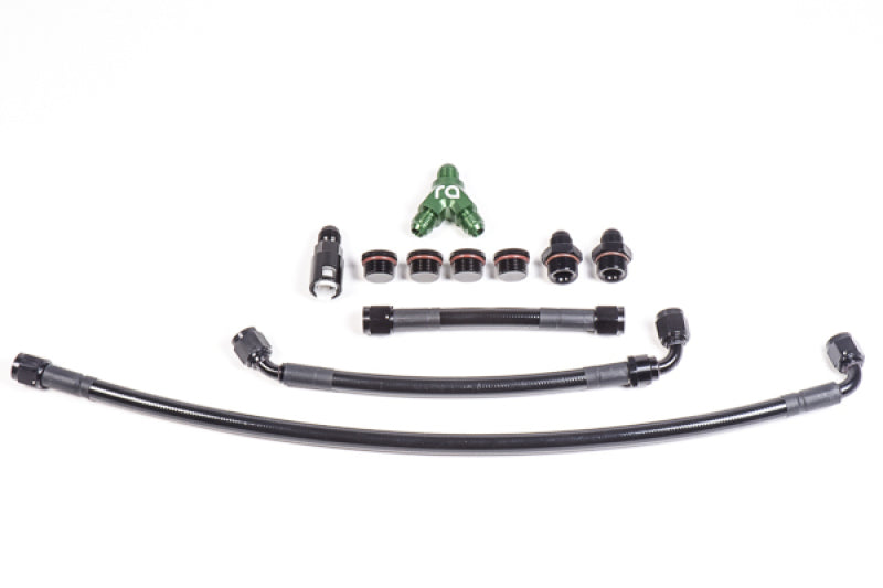 Radium Engineering 20-0334-11 07-14 fits Mustang GT S197 Fuel Rail Plumbing Kit