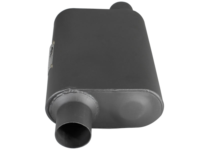 AFE 49M00003 on Replacement Alum Steel Muffler 2-1/2in In/Out Baffled Offset/Of