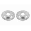 PowerStop fits Hyundai Azera Rear Evolution Drilled & Slotted Rotors - Pair