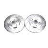 PowerStop fits Acura 04-08 TL Front Evolution Drilled & Slotted Rotors - Pair