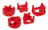 Prothane 822 fits Dodge 95-99 Neon 3 Mount Kit - Soft - Red