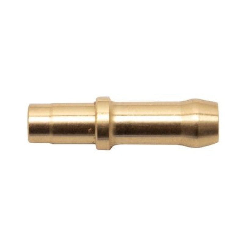 S&S 16-0134 Cycle .040in Brass Straight Hose Fitting