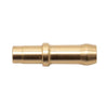 S&S 16-0134 Cycle .040in Brass Straight Hose Fitting
