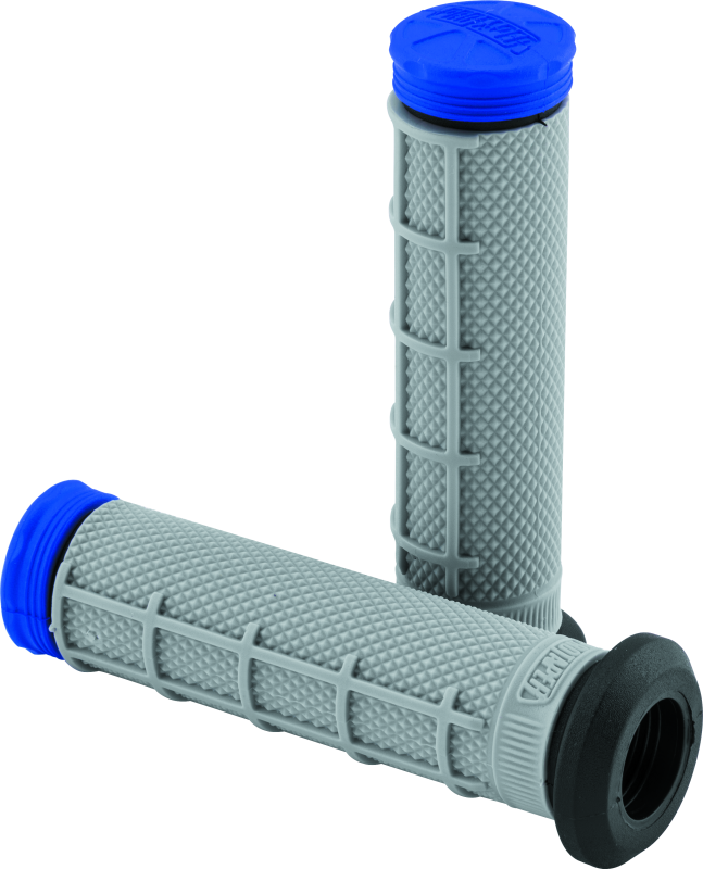 ProTaper 24867 Tri Density ATV 1/2 Waffle Grips - Blue