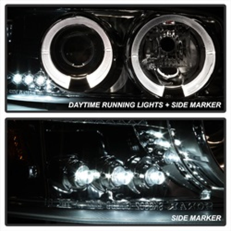 Spyder 5009371 fits GMC 99-06 Sierra 1500/2500/3500 Projector Headlights LED Ha