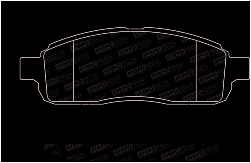 Stoptech 308.1392 Street Brake Pads - Front/Rear