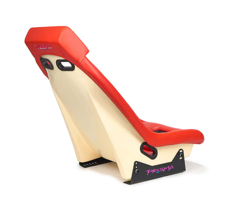 NRG PRI-100RD-STARDUST PRI-100RD-STARDUST GT Retro Bucket Seat - Red PVC