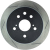 Stoptech 126.44142SL Power Slot 06-10 Lexus IS250 Rear Left Slotted Rotor