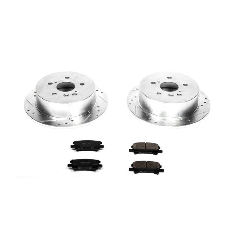 PowerStop K5333 fits Lexus 04-06 RX330 Rear Z23 Evolution Sport Brake Kit