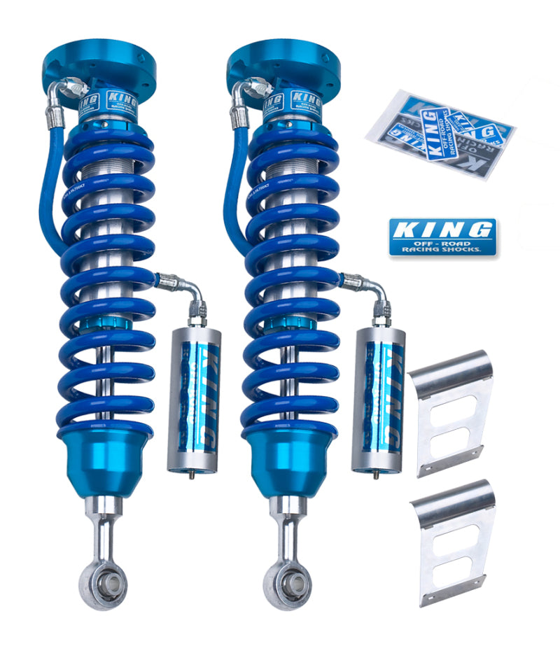 King 25001-143 Shocks 2007+ fits Toyota Tundra 2.5 Dia Front Coilover w/Remote Reservoir (Pair)
