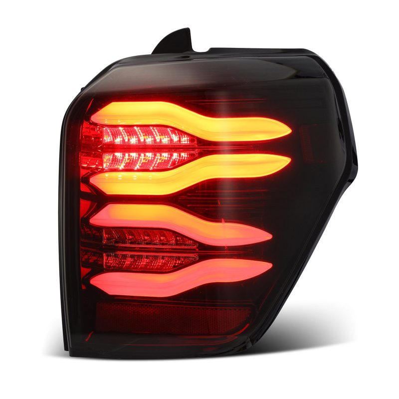 AlphaRex 690010 fits Toyota 10-21 4Runner PRO-Series LED Tail Lights Jet Black