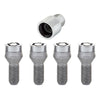 McGard 27226 Wheel Lock Bolt Set - 4pk. (Cone Seat) M14X1.25 / 17mm Hex / 27.3mm Shank Length - Chrome