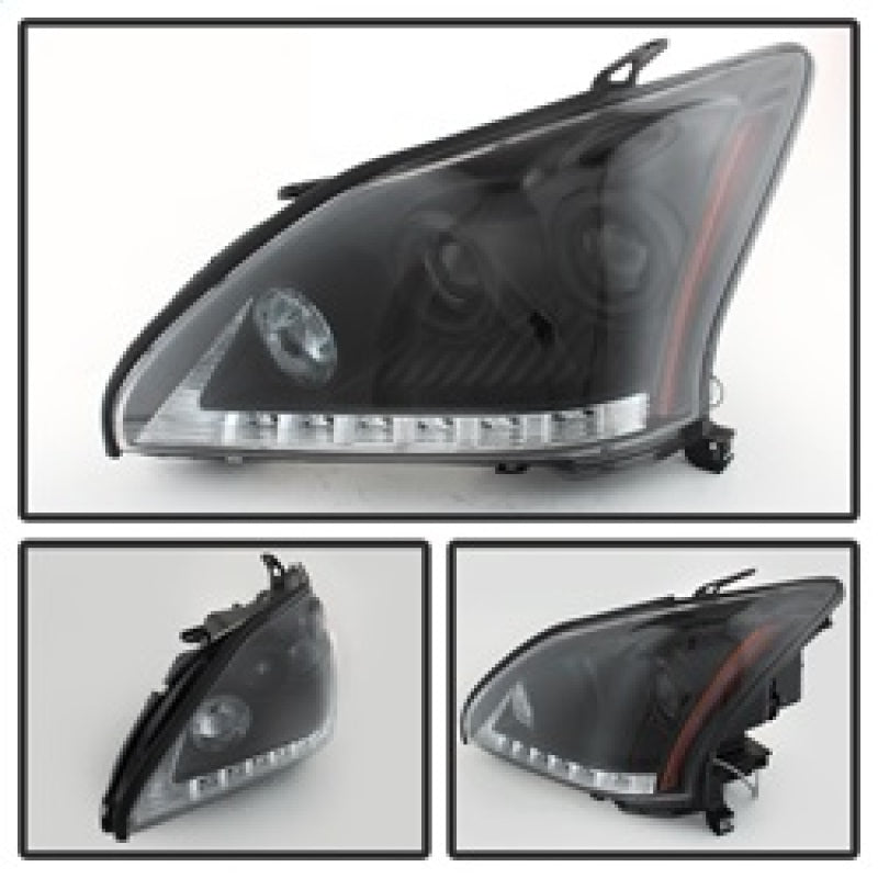 Spyder 5076779 fits Lexus 04-20 RX330 2006 Projector Headlights Halogen Model-