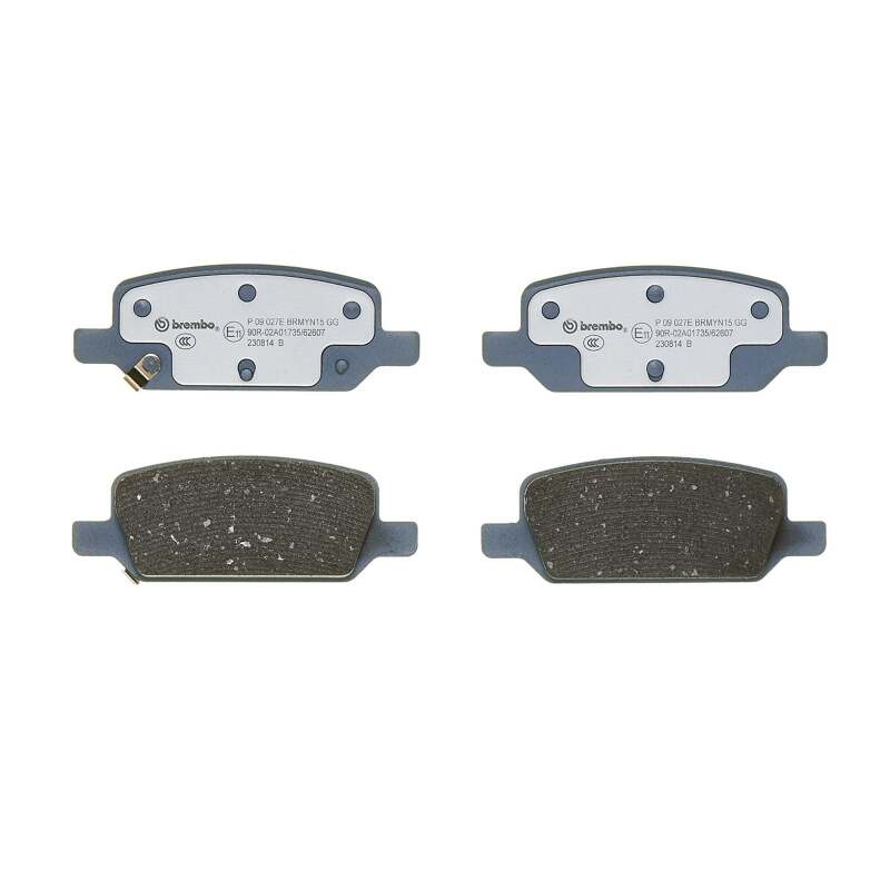 Brembo OE P09027E 17-21 fits Tesla 3/20-21 Y EVPad BrakePad
