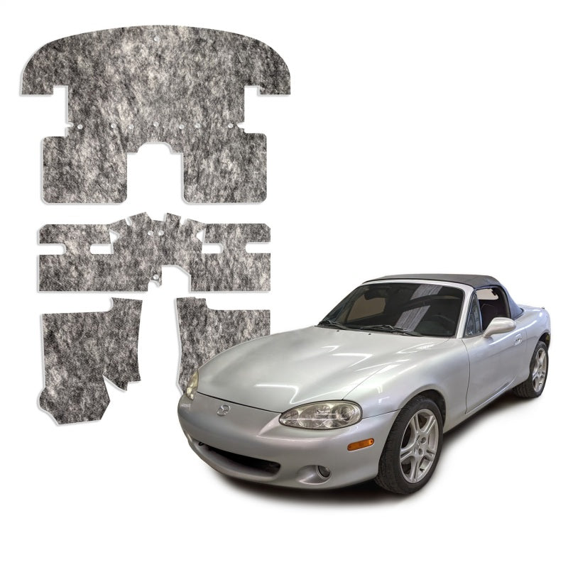 DEI 50295 fits Mazda 90-05 Miata NA & NB Under Carpet Interior Insulation Kit -