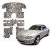 DEI 50295 fits Mazda 90-05 Miata NA & NB Under Carpet Interior Insulation Kit -