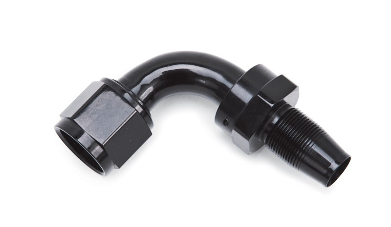 Russell 615163 Performance -6 AN 90 Degree Hose End Without Socket - Black