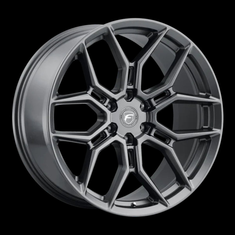 Forgestar F03420089P30 X12 22x10 / 6x135 BP / ET30 / 6.68in BS Satin Anthracite Wheel