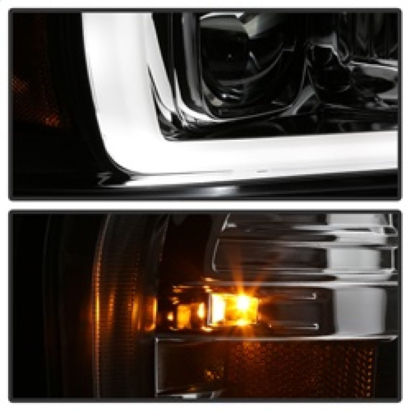 Spyder 5084637 fits Ford 04-08 F-150 Light Bar Projector Headlights - Chrome (P
