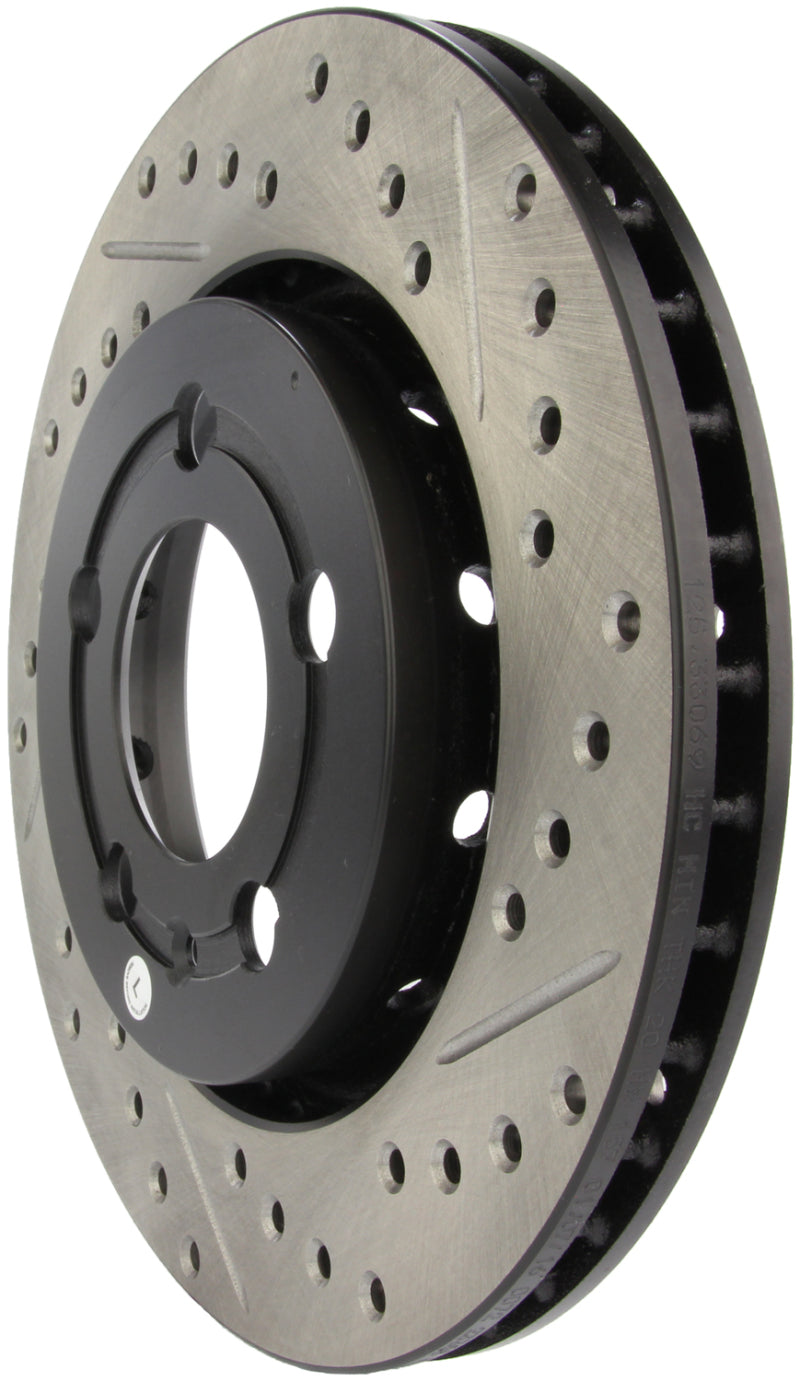 Stoptech 127.33069L Slotted & Drilled Sport Brake Rotor