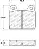 Stoptech 309.0045 Performance 75-95 Alfa Romeo 2000 Spider/Graduate/Veloce Front Brake Pads