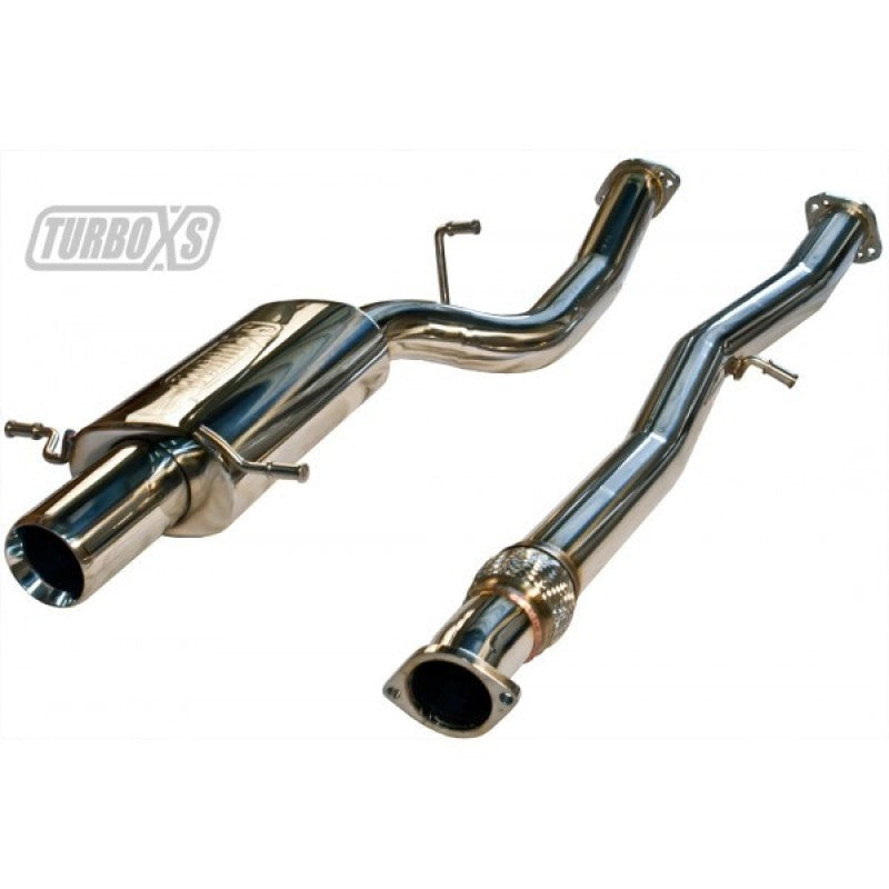 Turbo XS WS02-CBE 02-07 WRX-STi Catback Exhaust Polished Tips